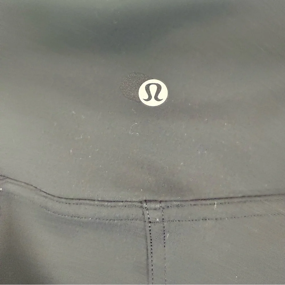 Lululemon Wunder Under‎ High-Rise Crop Leggings Size 6 Pink Black Print